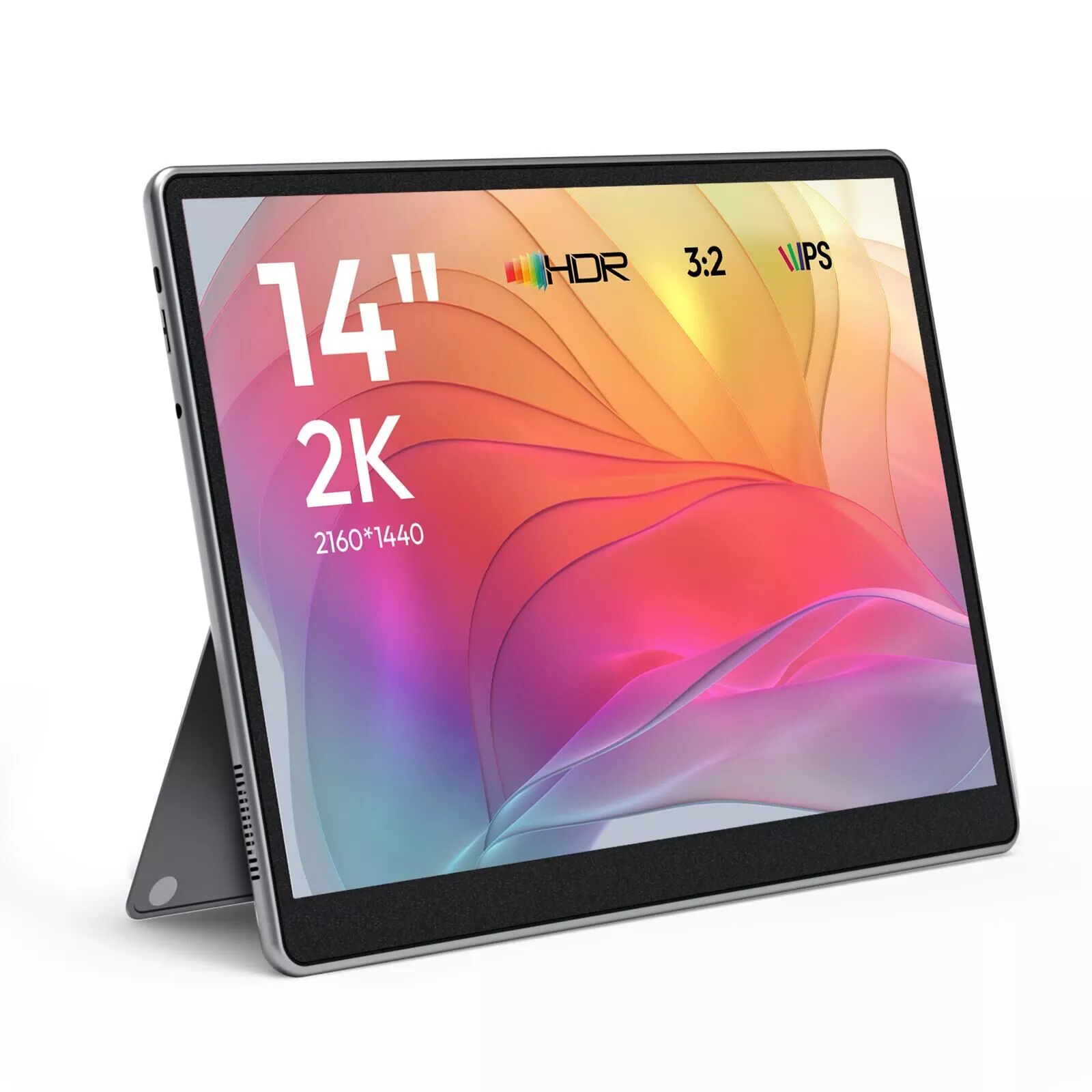 14 hüvelykes 2K Ultra HD hordozható monitor